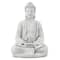 Glitzhome® 29.5" Oversized MGO Meditating Buddha Statue